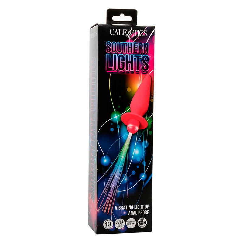 CALEXOTICS - SOUTHERN LIGHTS LYSANDE ANALPLUGG 10 VIBRATIONER SILIKON ROSA