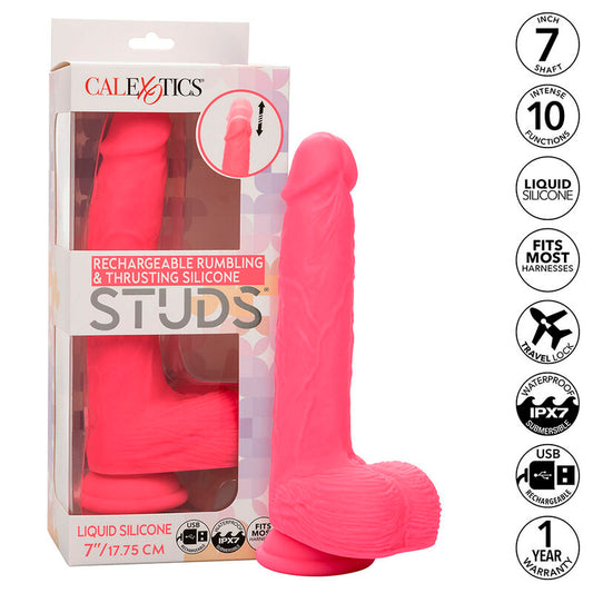 CALEXOTICS Studs realistisk vibrator i rosa