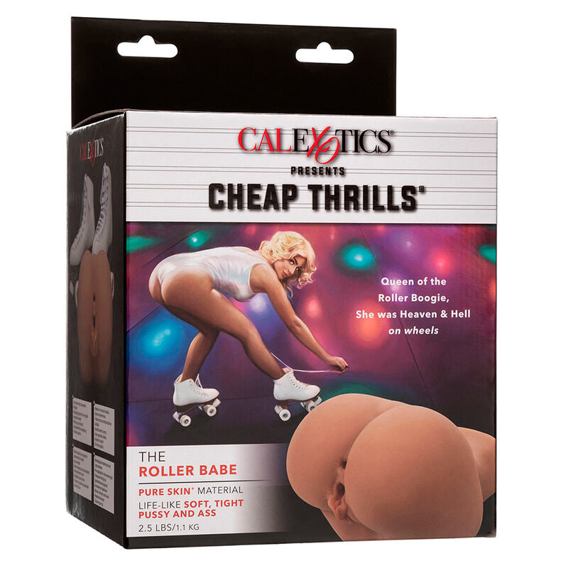 Calexotics The Roller Babe dubbel realistisk masturbator