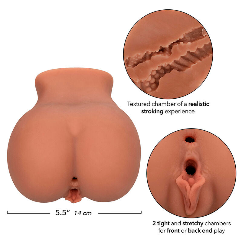 Calexotics The Roller Babe dubbel realistisk masturbator