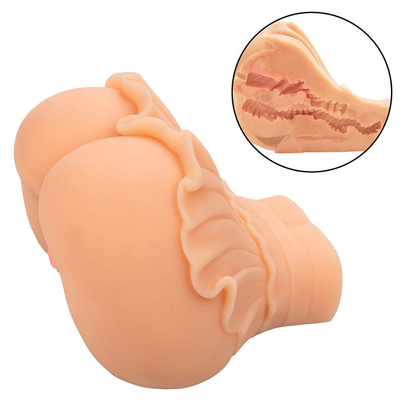Realistisk masturbator med dubbel ingång från Calexotics