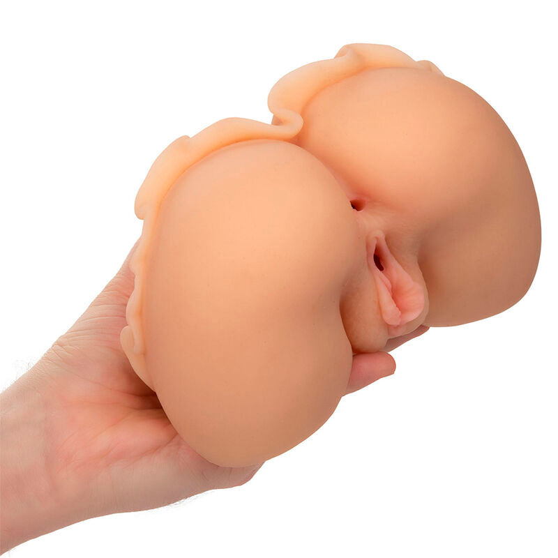 Realistisk masturbator med dubbel ingång från Calexotics