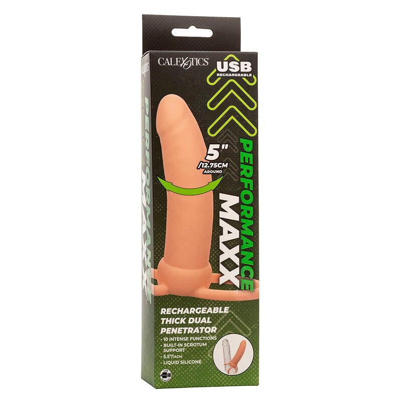 CALEXOTICS Maxx Thick Dual Penetrator med 10 vibrationslägen