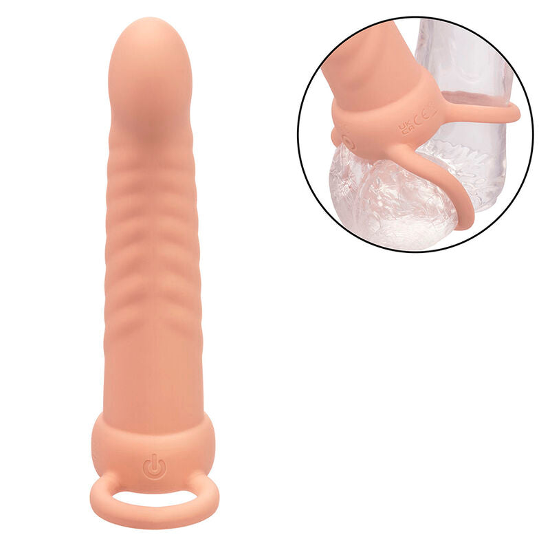 CALEXOTICS Maxx Ribbad Dual Penetrator med 10 vibrationslägen
