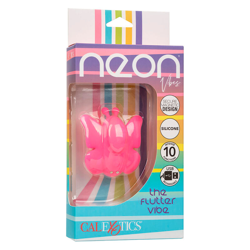 Neon Vibes The Flutter Vibe stimulator i rosa