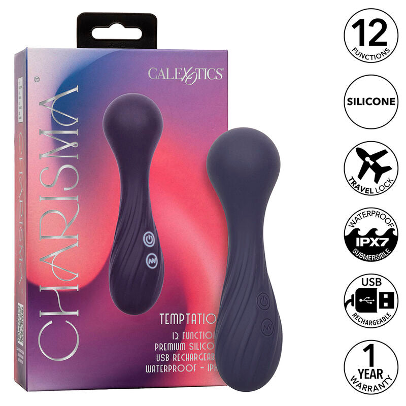 Charisma Temptation Massager i lila med 12 funktioner