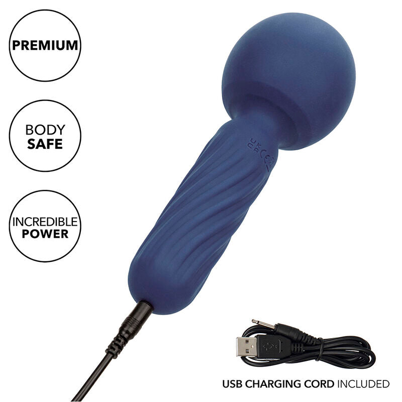 CALEXOTICS - CHARISMA SEDUCTION MASSAGER 12 FUNKTIONER 17,75 CM X 6,25 CM LILA