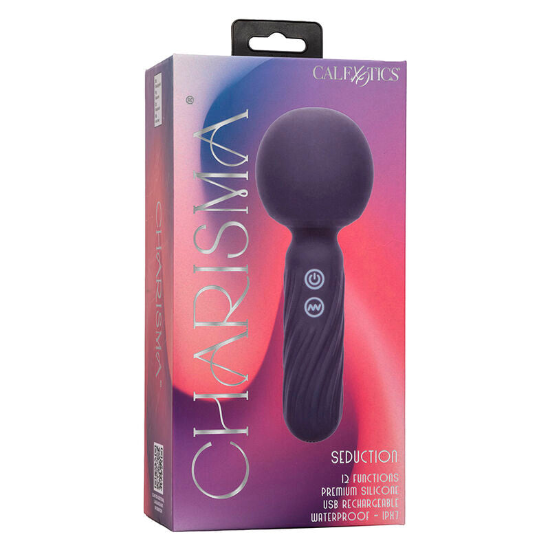 CALEXOTICS - CHARISMA SEDUCTION MASSAGER 12 FUNKTIONER 17,75 CM X 6,25 CM LILA
