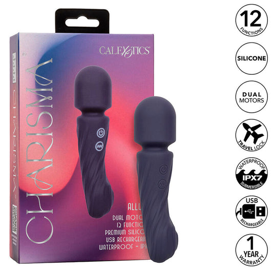 Charisma Allure massager med dubbla motorer i lila