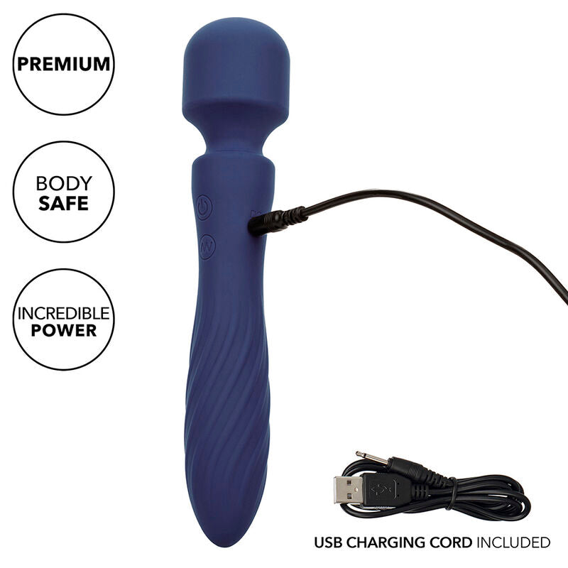 Charisma Mystique massager med dubbla motorer i lila