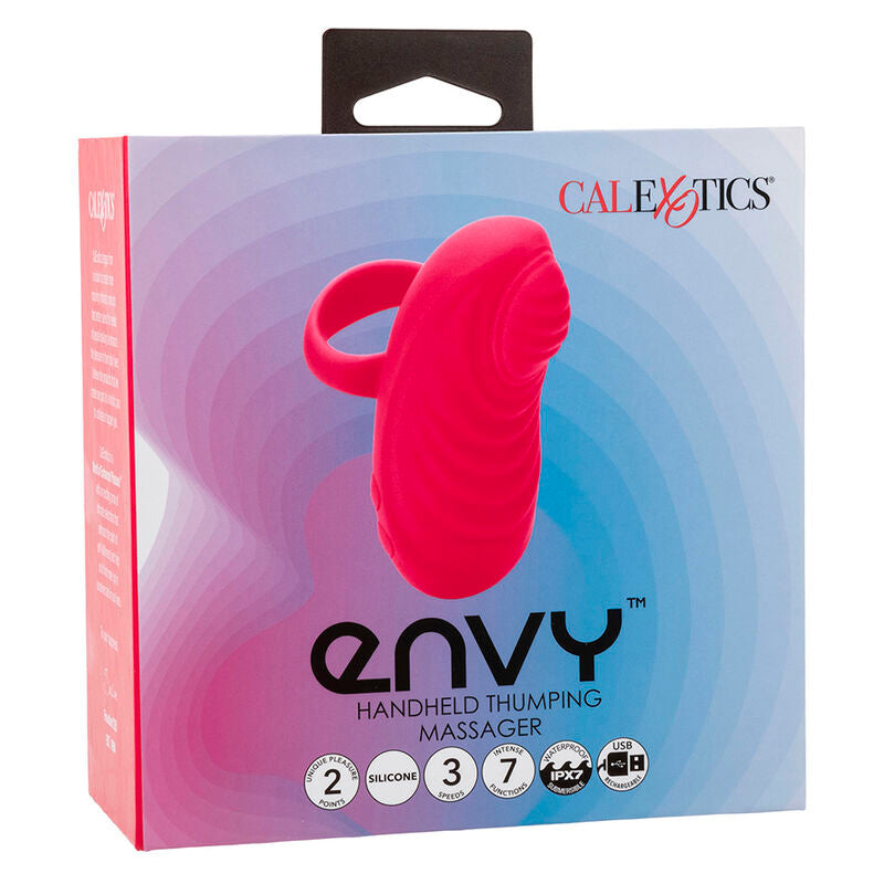 Envy Handheld Rolling Ball Massager med 7 vibrationer i rosa