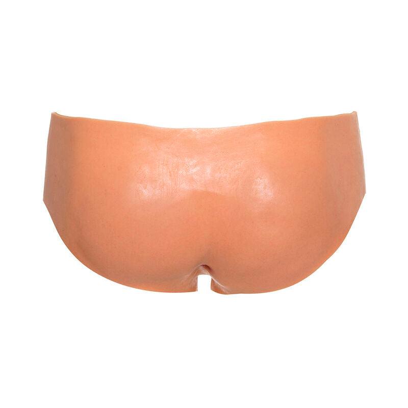 HIDDEN DESIRE - ALTER EGO Öppen Vagina Brief Låg Midja Köttfärgad