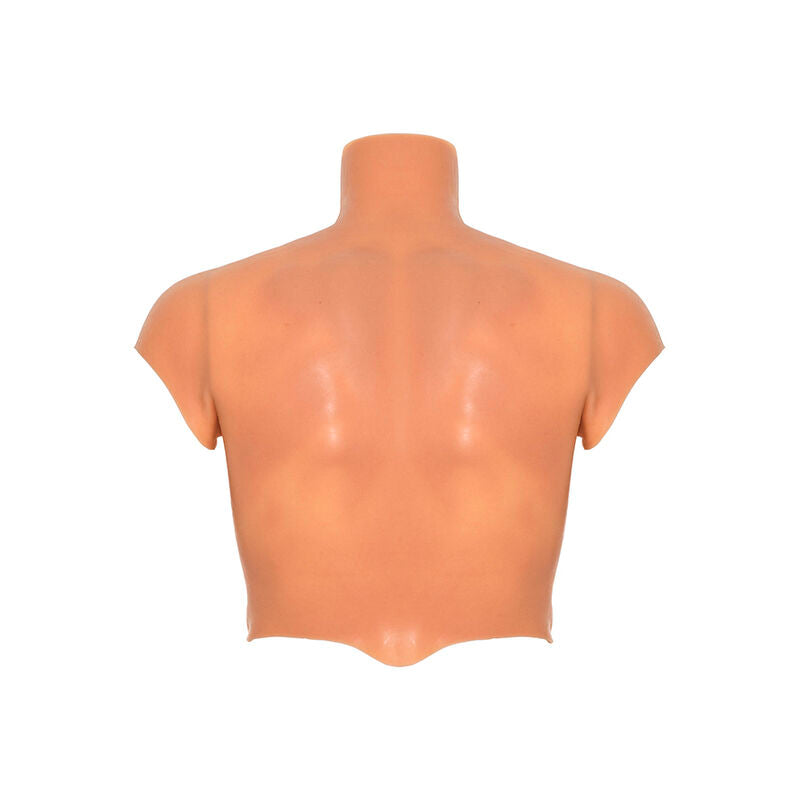Silikon manlig torso T-shirt med abs från HIDDEN DESIRE