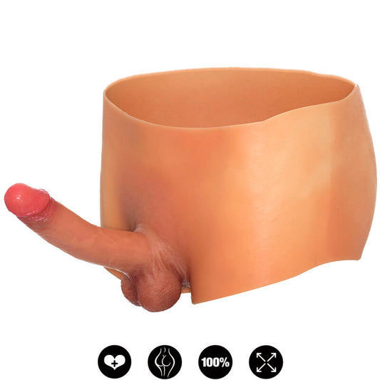 HIDDEN DESIRE ALTER EGO boxershot med realistisk penis