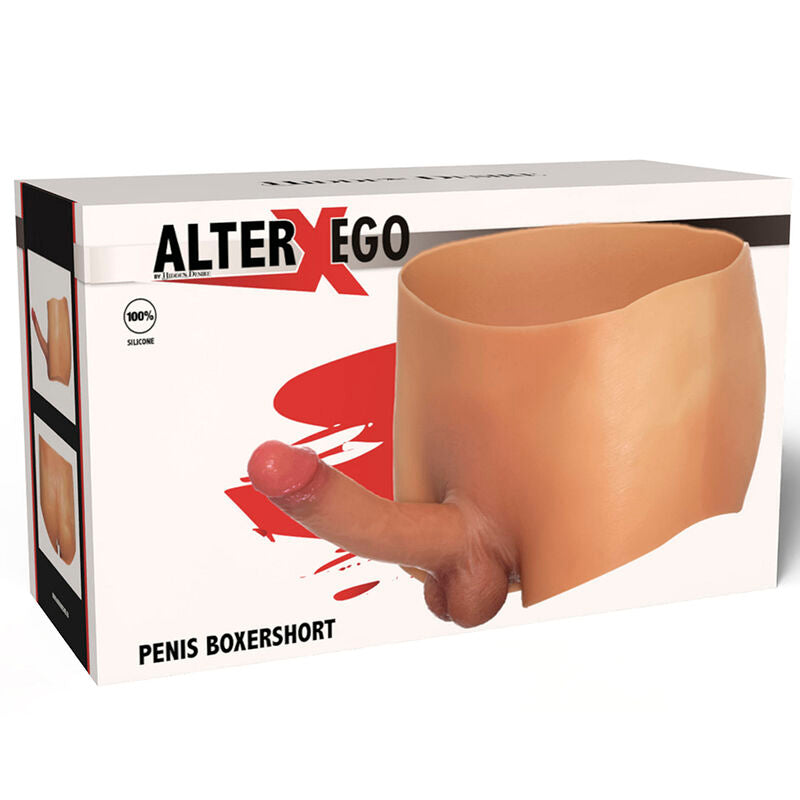 HIDDEN DESIRE ALTER EGO boxershot med realistisk penis