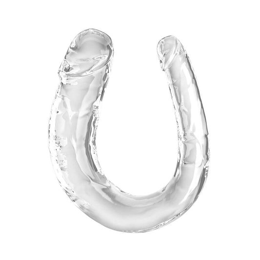 King Cock Clear Double Trouble Dildo 33 cm
