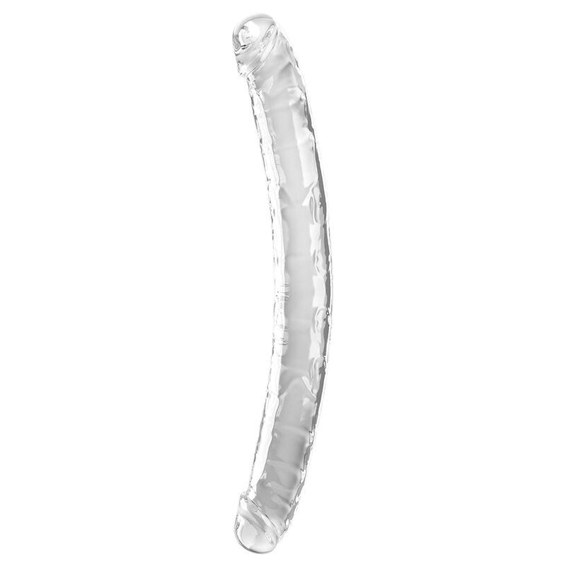 King Cock Clear Double Trouble Dildo 46 cm