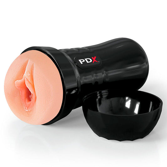 PDX EXTREME Wet Pussies självsmörjande masturbator i flesh-färg