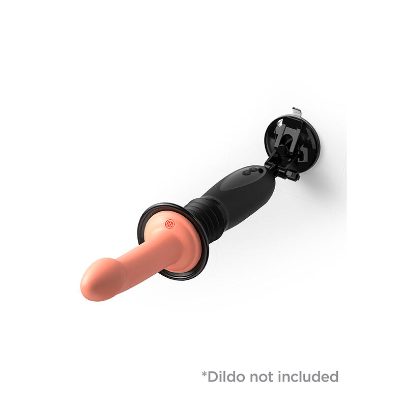 Body Dock Thruster Dildo Klamp med 7 trycklägen i svart