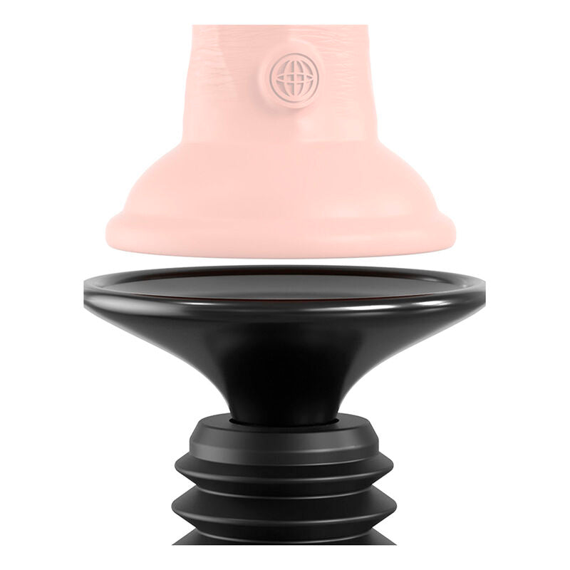 Body Dock Thruster Dildo Klamp med 7 trycklägen i svart