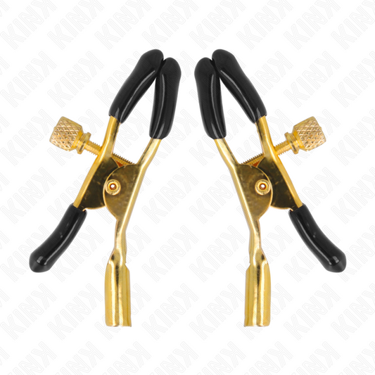 KINK - GULD NIPPLE CLAMPS 6 CM