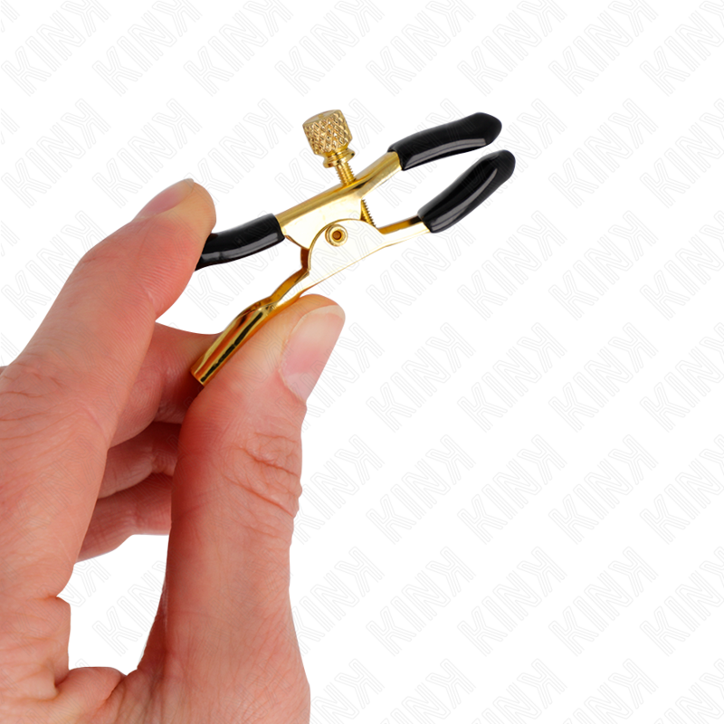 KINK - GULD NIPPLE CLAMPS 6 CM