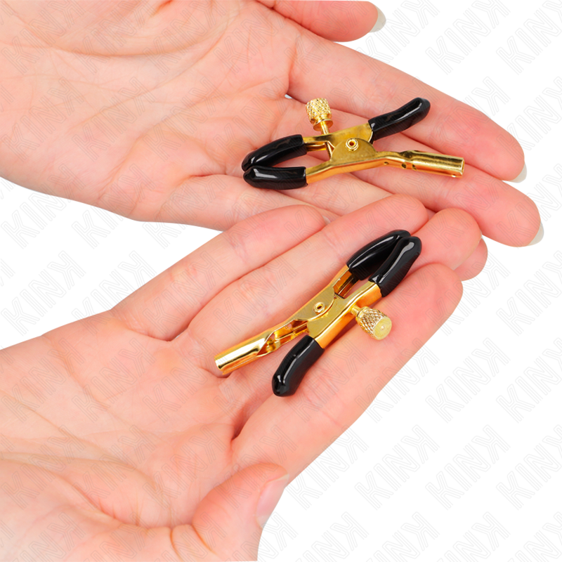 KINK - GULD NIPPLE CLAMPS 6 CM