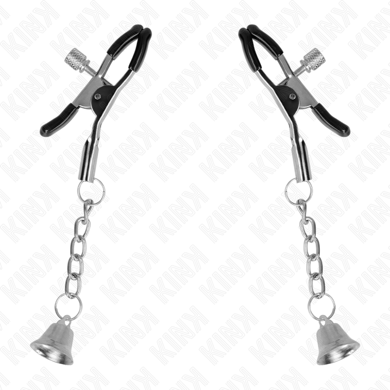 KINK - Silverklocka Hänge Bröstklämmor 6 cm