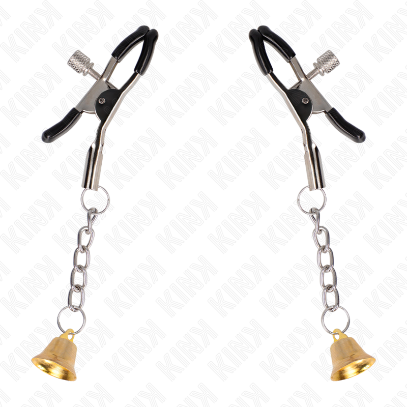 KINK guldklämd nipple clamps 6 cm