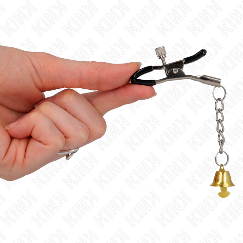 KINK guldklämd nipple clamps 6 cm