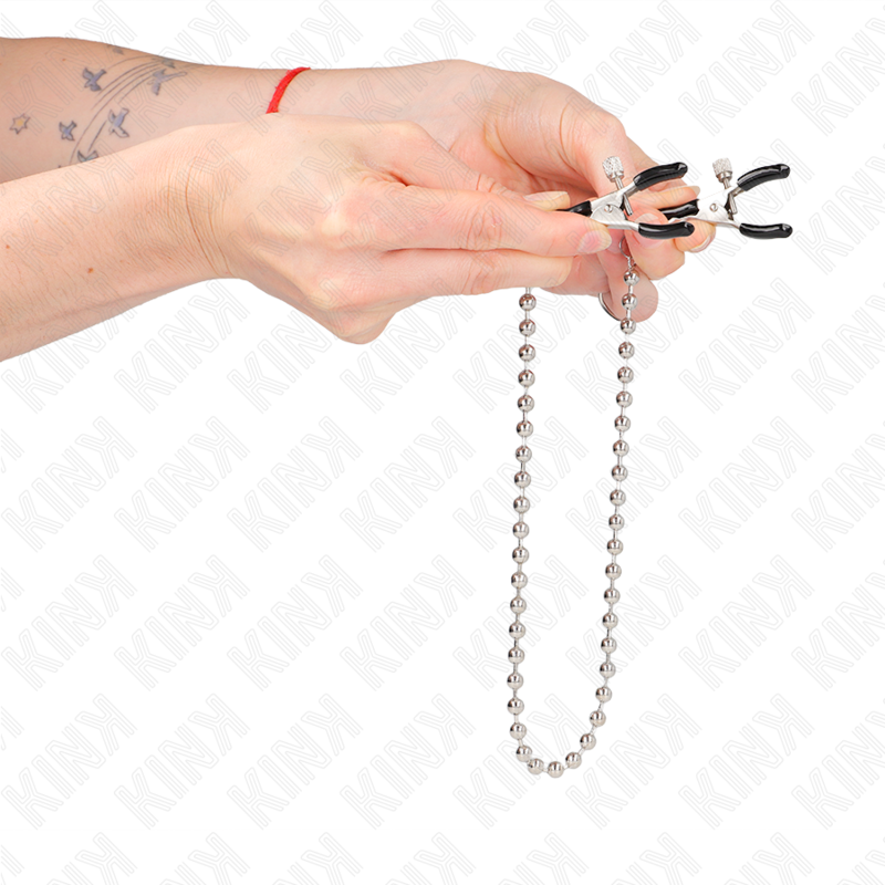 KINK - Nipple Clamps med Kedja 30 cm