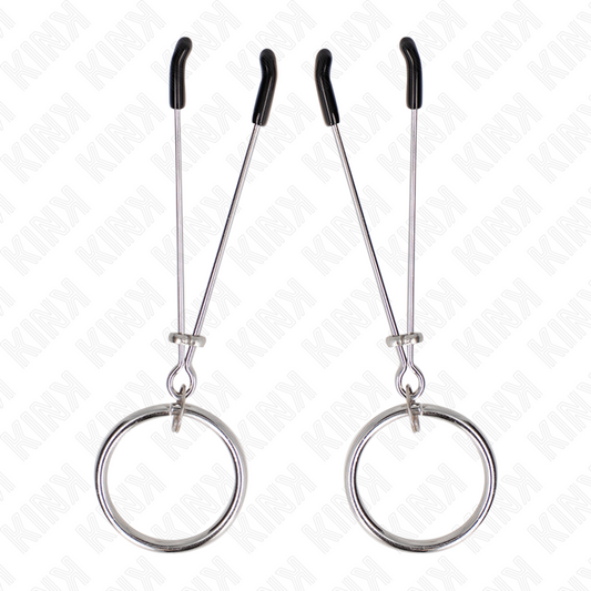 KINK - TUNGA NIPPLE CLAMPS MED O-RING 7 CM