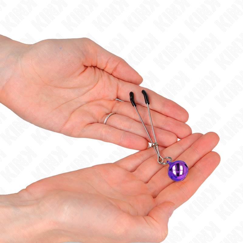 KINK lila nipple clamps 7 cm