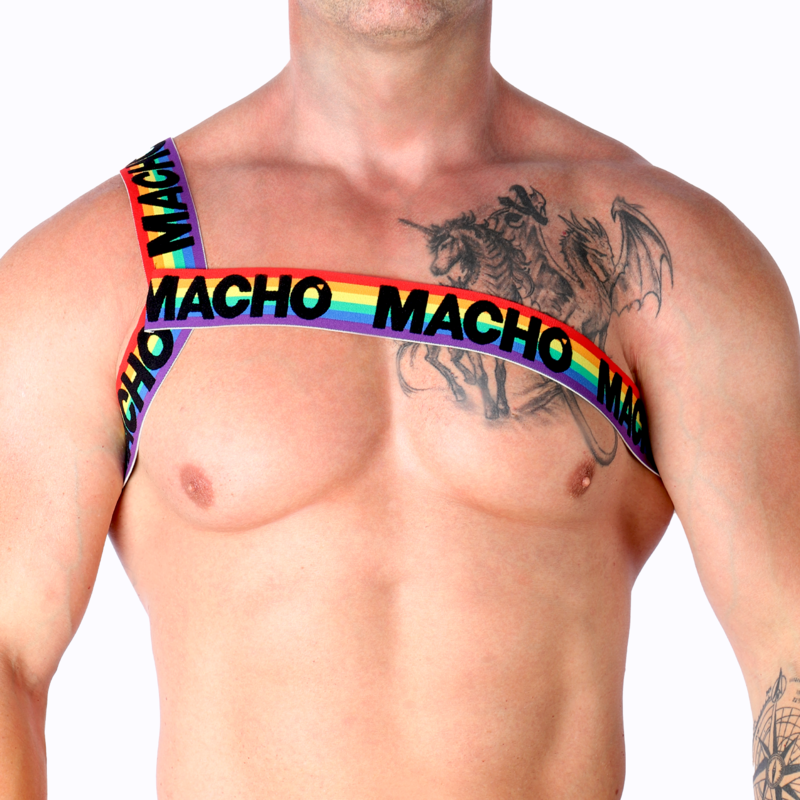 MACHO Romerskt sele Pride L/XL