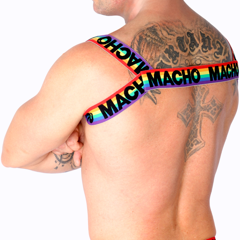 MACHO Romerskt sele Pride L/XL