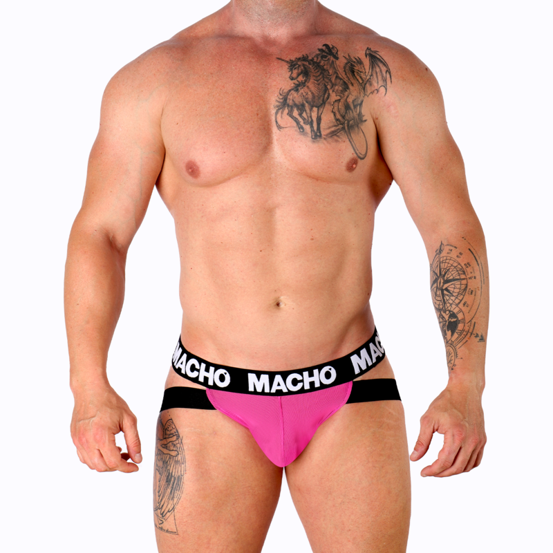 MACHO MX28FR JOCK PINK NEON XL jockstrap