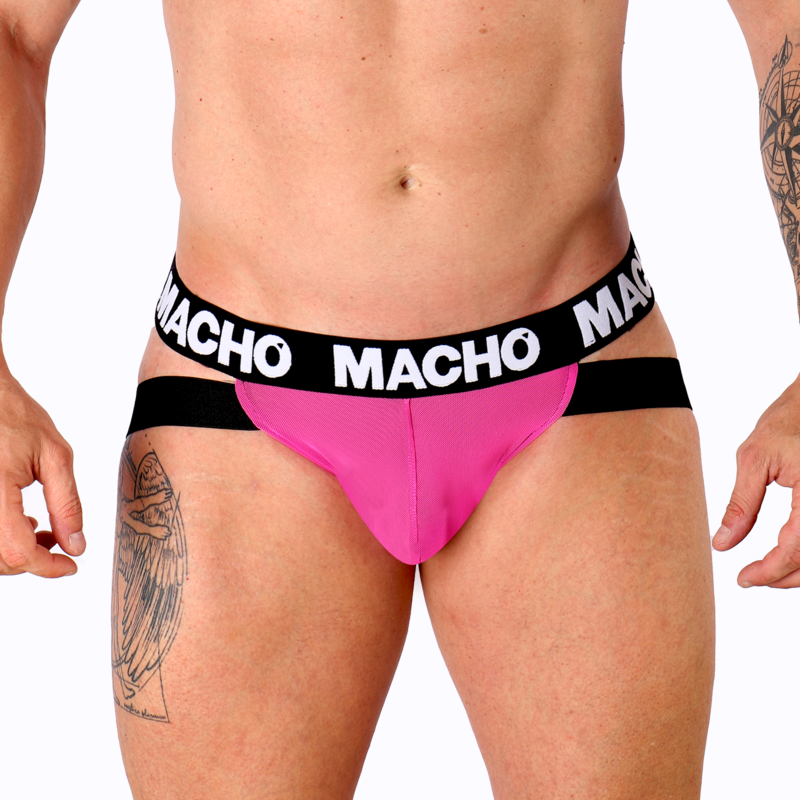 MACHO MX28FR JOCK PINK NEON XL jockstrap