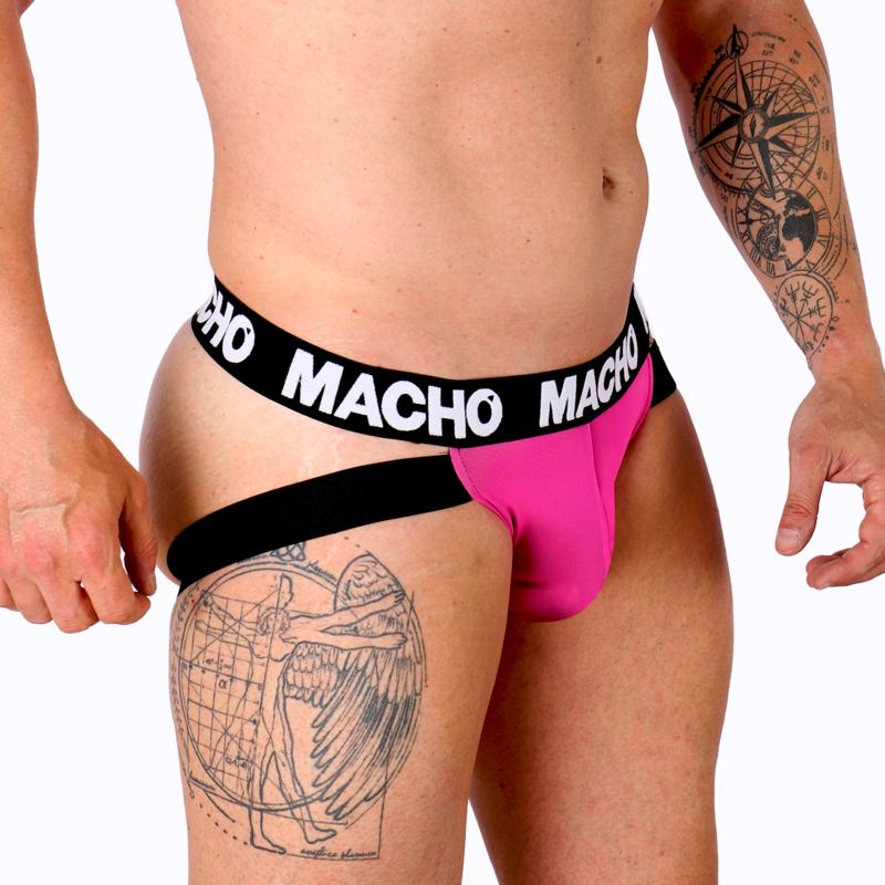 MACHO MX28FR JOCK PINK NEON XL jockstrap
