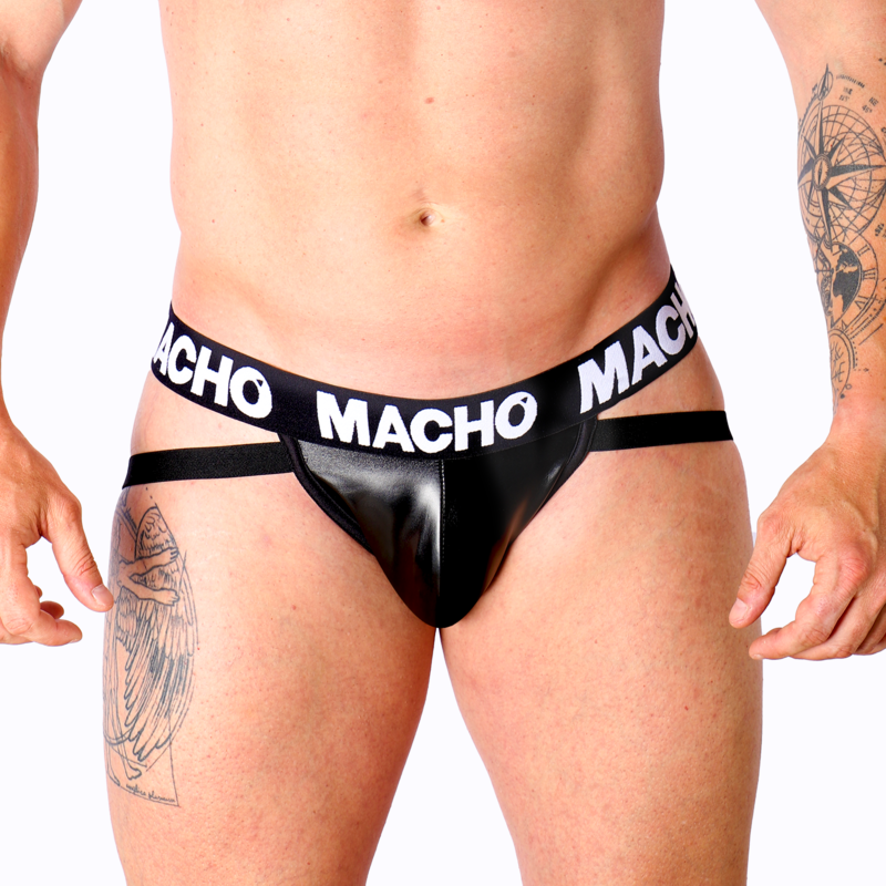 MACHO MX25NC JOCK i svart läder XL
