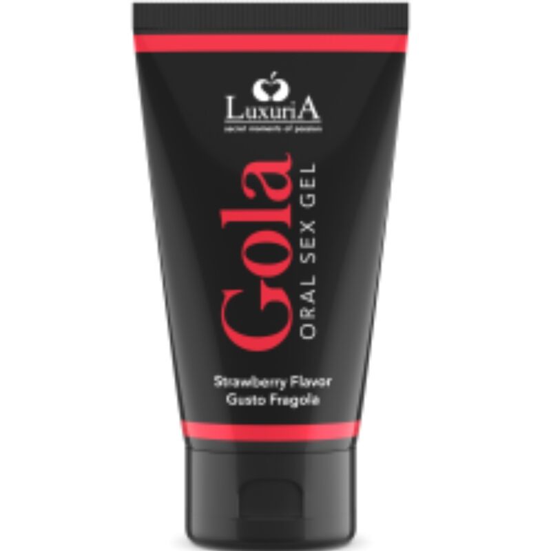 INTIMATELINE LUXURIA Oral Sex Gel med jordgubbssmak 50 ml
