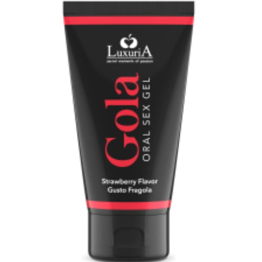 INTIMATELINE LUXURIA Oral Sex Gel med jordgubbssmak 50 ml