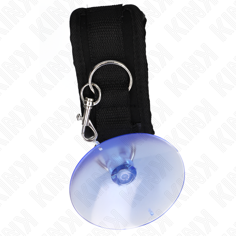 KINK - Sugkoppshandledsremmar Svart 29-40 cm x 5 cm