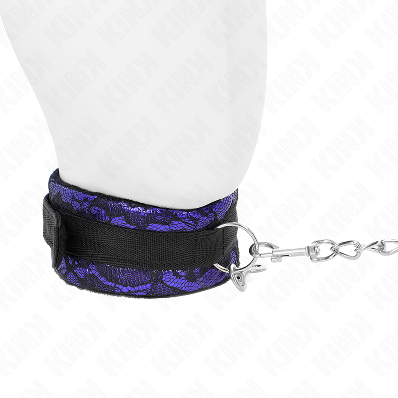 KINK - Kort Sammetspets Halsband med Bälte 105 cm