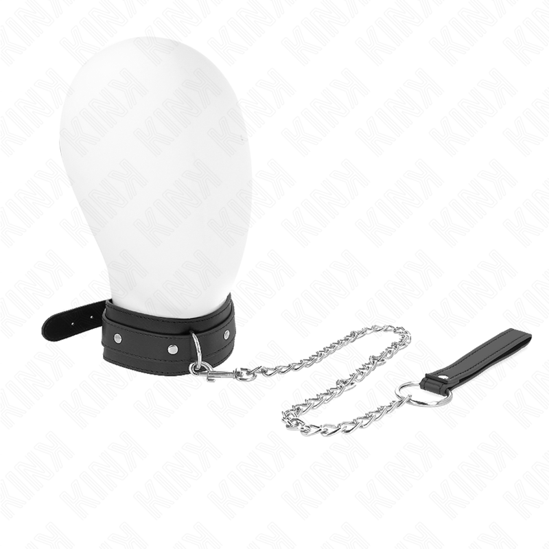 KINK halsband med koppel 65 cm, justerbar design