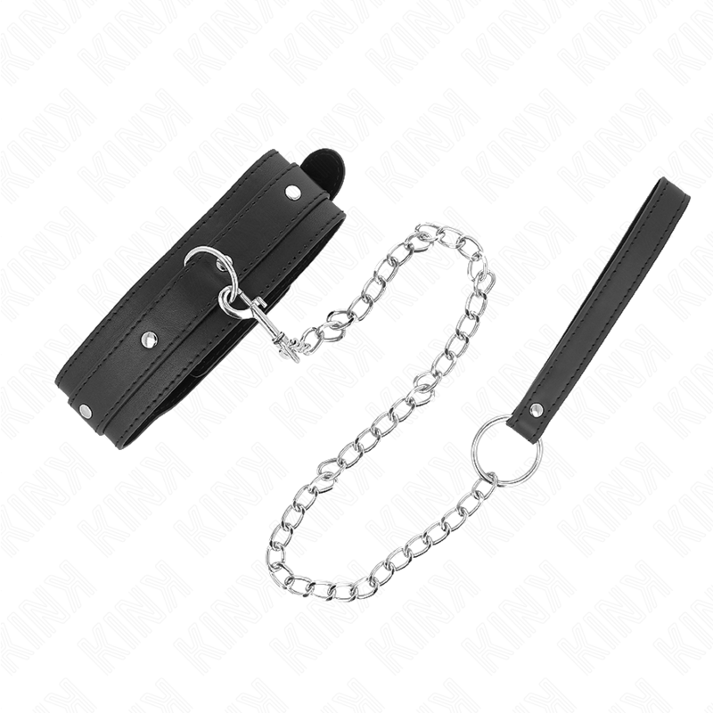 KINK halsband med koppel 65 cm, justerbar design