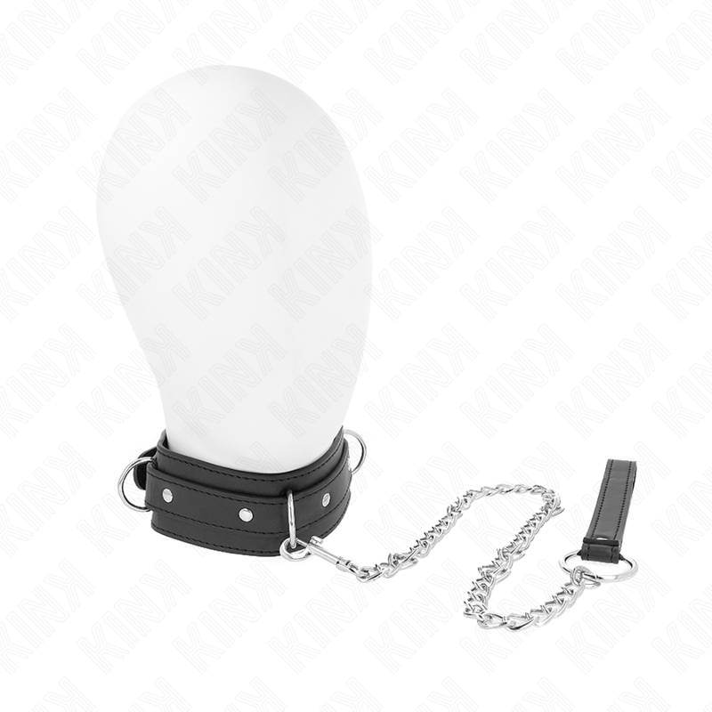 KINK halsband med koppel 65 cm, justerbar modell