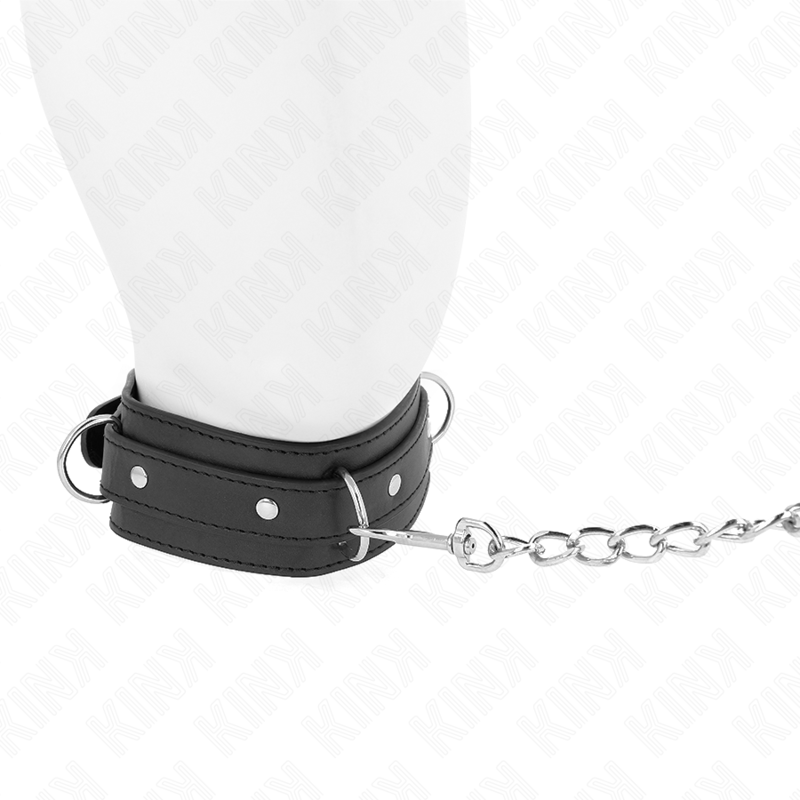 KINK halsband med koppel 65 cm, justerbar modell