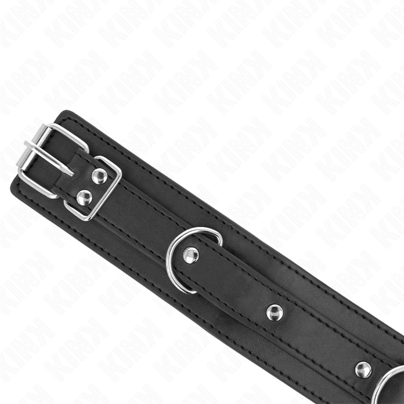 KINK halsband med koppel 65 cm, justerbar modell