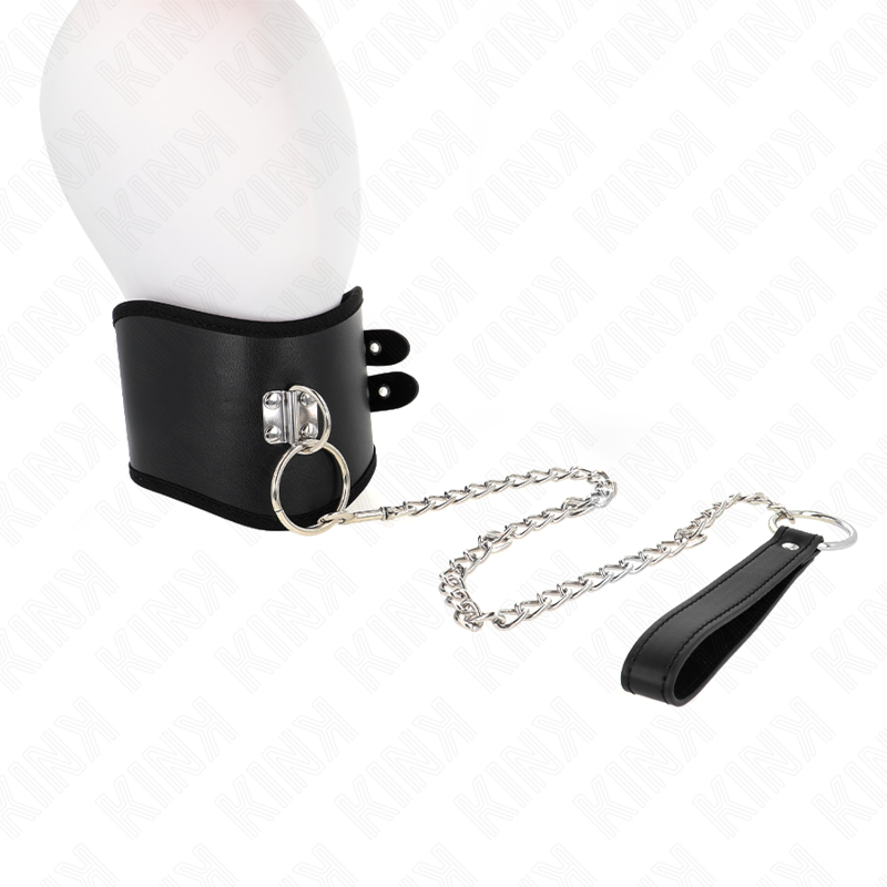 KINK halsband 65 cm med bred rem och justerbar längd