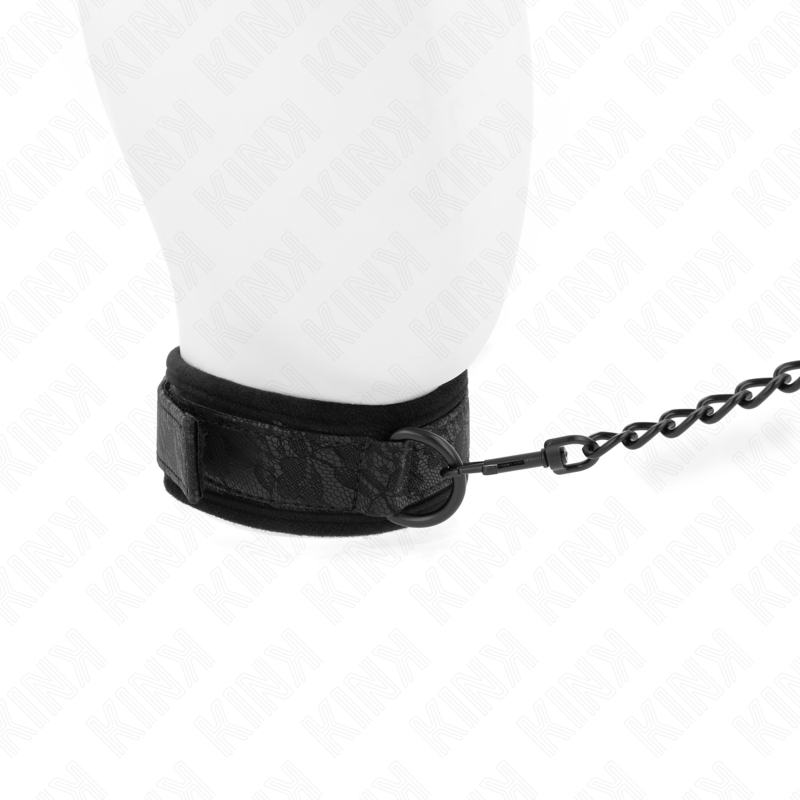 KINK halsband med koppel, justerbart 77 cm